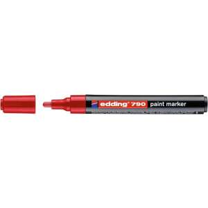 EDDING 790 paint marker, red, 2-3 mm - Lacquer marker
