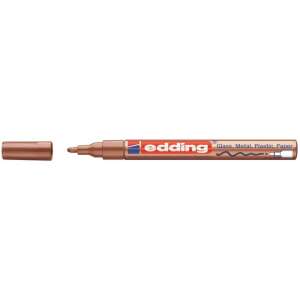 EDDING Lakkmarker, 1-2 mm, EDDING "751", vörösréz 46239635 