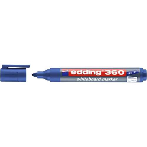 EDDING 360 whiteboard marker, blue, chisel tip, 1.5-3 mm