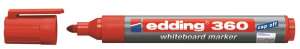 EDDING Marker pentru tablă și flipchart, 1,5-3 mm, conic, EDDING 360, roșu 31538033 Markere whiteboard