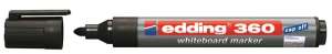 EDDING Marker pentru tablă și flipchart, 1,5-3 mm, conic, EDDING 360, negru 31538035 Markere whiteboard
