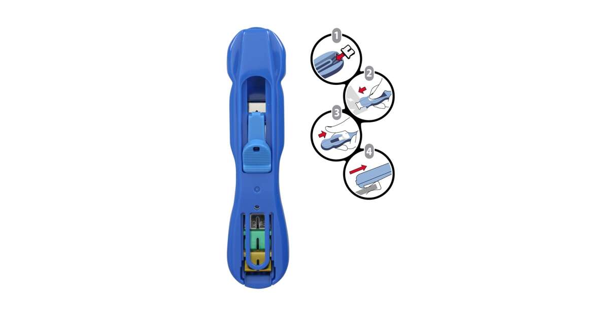 ICO Clip dispenser with clip, ICO Magic Clipper