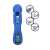 ICO Magic Clip Dispenser, blau, 4,8 mm und 6,4 mm Binderclips