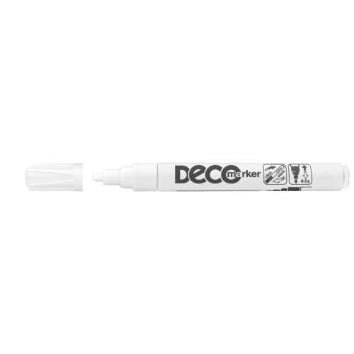 ICO Decomarker fehér lakkmarker, 2-4 mm - Lakkmarker