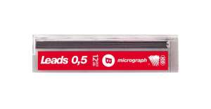 ICO Micrograph 0,5 mm B Graphitstifte, 12 Stück - Schreibwaren-Zubehör