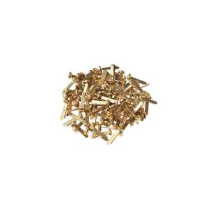ICO Milton fasteners, 25 mm, 100 pieces, gold - Binder clip