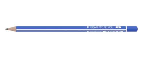 ICO Signetta Creion grafit B, triunghiular #blue