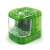 ICO Electric Pencil Sharpener, green, battery operated