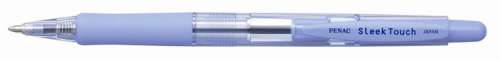 PENAC Kugelschreiber, 0,7 mm, Druckknopf, PENAC "SleekTouch", blau