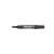 ICO Permanent 12 black chisel tip marker, 1-4 mm, water resistant