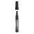 ICO Permanent 12 black chisel tip marker, 1-4 mm, water resistant