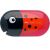 FABER-CASTELL Sharpener and Eraser, two-hole punch, with reservoir, FABER-CASTELL, ladybug pattern 31538286