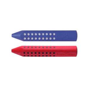 Faber-Castell Grip 2001 eraser, red and blue - Office accessory