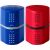 FABER-CASTELL Sharpener, three-hole punch, FABER-CASTELL "Grip 2001 Trio", mixed colours 31538320