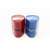 Faber-Castell Grip 2001 Trio pencil sharpeners, red and blue