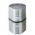 FABER-CASTELL Sharpener, three-hole punch, FABER-CASTELL "Grip 2001 Trio", grey 102423708