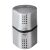 FABER-CASTELL Sharpener, three-hole punch, FABER-CASTELL "Grip 2001 Trio", grey 102423708