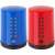 FABER-CASTELL Grip 2001 mini pencil sharpeners, one red and one blue
