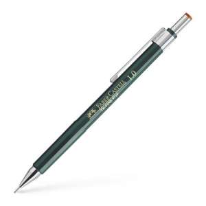 Tlačové pero Faber-Castell 0,9 mm #zelené 31538332 Červené krúžky
