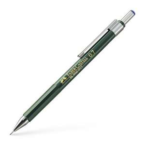 Tlačové pero Faber-Castell 0,7 mm #tmavo zelené 31538333 Červené krúžky