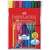 Faber-Castell Grip Color Markers 10 pack, triangular, non-toxic, washable, long-lasting, easy to hold, 10 different colors