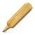 FABER-CASTELL Glamorous Gold Textmarker, gold metallic Farbe, 1-5 mm abgeschrägte Spitze