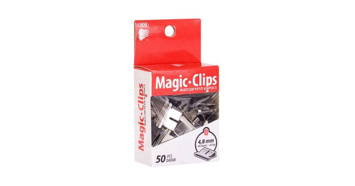 ICO Clip, 4.8 mm, ICO "Magic Clip"
