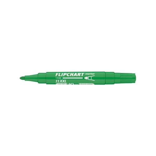 ICO Flipchart marker, green, 1-3 mm, chisel tip, Artip 11 XXL