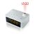 MUSE M-178PW white projection clock radio