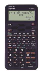Calculator științific SHARP EL-W531TL cu afișaj WriteView, 420 funcții, albastru - Sharp Calculatoare de birou