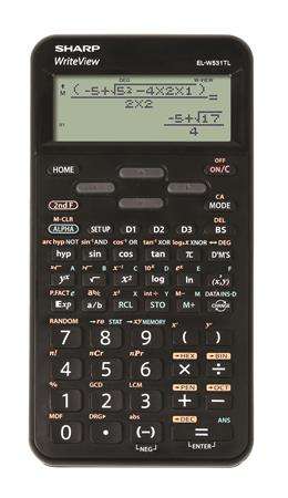 Calculator SHARP, științific, 420 de funcții, SHARP EL-W531TL, negru