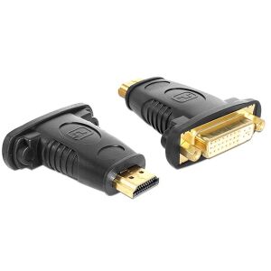 Delock HDMI to DVI Adapter, HDMI male to DVI 24+5 female converter - HDMI Adapter