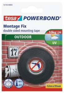 TESA Powerbond Dvojlúčová montážna páska, 1,5m x 19mm - Lepiace pásky