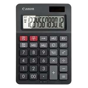 CANON Számológép, asztali, 12 számjegy, környezetbarát, CANON "AS-120II"