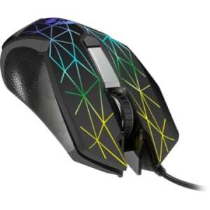 SPEEDLINK Reticos RGB Gaming Mouse, black, angled view - Mouse