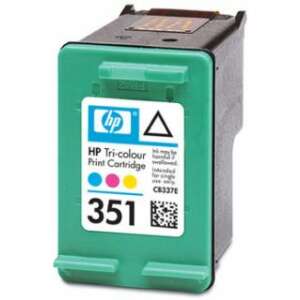 HP 351 Tri-color Inkjet Print Cartridge, CB337EE, for HP DeskJet D4260, OfficeJet J5780 printers - Printer supply