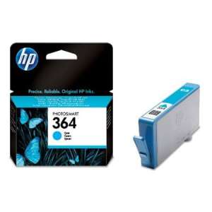 HP Photosmart 364 Cyan Ink Cartridge, Original HP Ink, 300 pages - Office technology