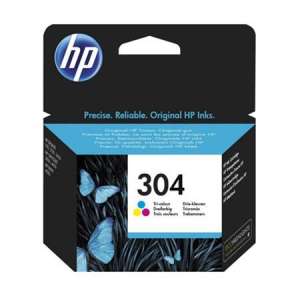 HP N9K05AE Tintapatron DeskJet  3720, 3730 nyomtatóhoz, HP 304, színes 31540881 