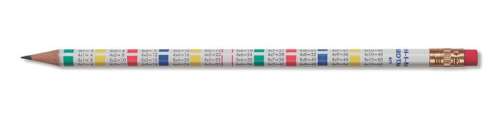 KOH-I-NOOR HB graphite pencil with eraser, multiplication table, 1231