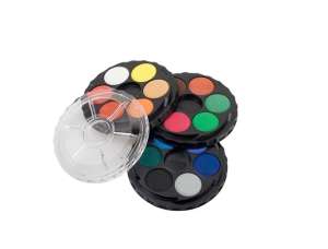 KOH-I-NOOR 18 color watercolor paint set, 22.5 mm pans - Watercolor