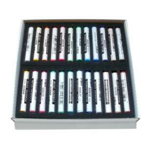 KOH-I-NOOR Toison d'Or 24 Soft Pastels, set of 24 assorted colors in a box - Pastel chalk