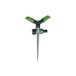 Daye DY1015 Zweiarm-Sprinkler, Vorderansicht - Garten