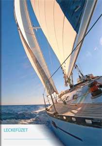 ICO A5 notebook with sailboat design - Notebook