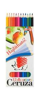 ICO Igel 12 farbstifte, flexibel, sechseckig, 12er-Set - Farbstifte