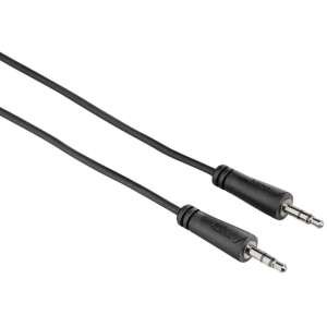 Hama 205262 FIC 3.5mm jack audio cable, 1.5m long, black - Computers and Accessory