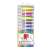ICO Tempera paint set, 12 tubes, neon and metal colors, SÜNI brand