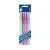 ICO Signetta Mix ballpoint pen set, 5 assorted colors, blue ink, blister pack