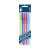 ICO Signetta Mix ballpoint pen set, 5 assorted colors, blue ink, blister pack