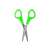 ICO green school scissors for left-handed children
