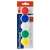 ICO Board Magnet, 5 pack, 30mm, assorted colors